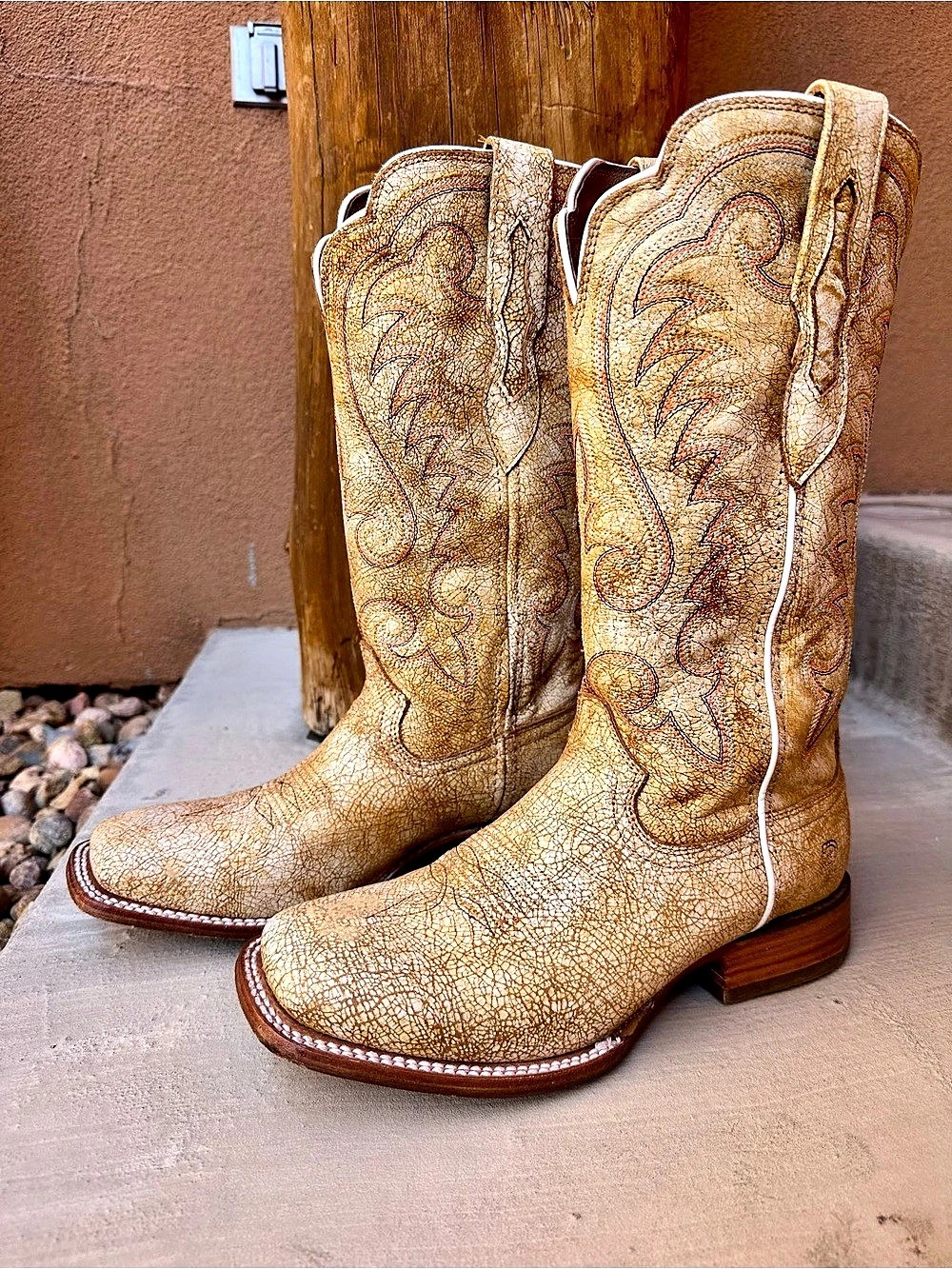 Durango Arena Pro Women's Cremello Western Boot Like New